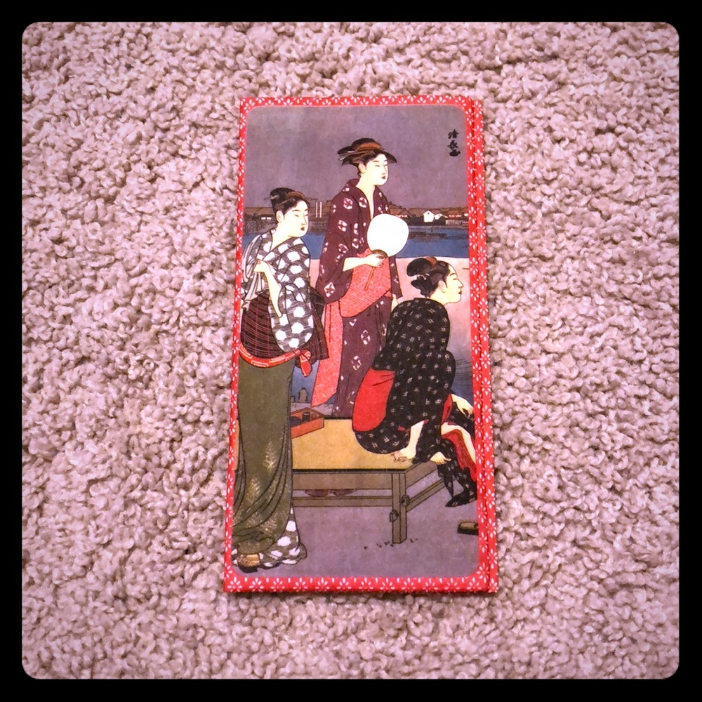 Decorative checkbook cover/wallet